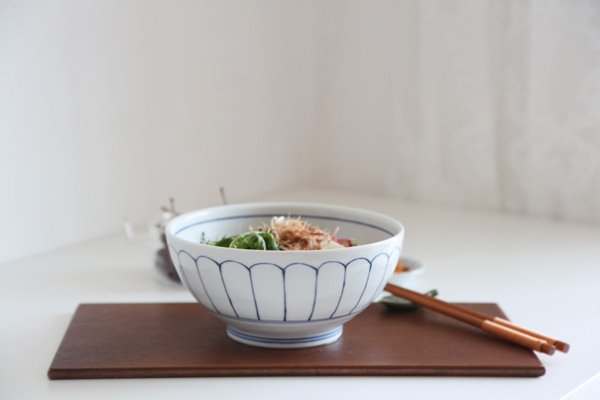 블루데이지 면기 일본 우동 라면그릇