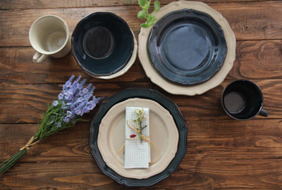이자와 Ficelle노블레스 테이블 웨어(유니크한 컬러와 섬세한 디자인~!!)일본그릇/예쁜그릇/예쁜접시/폴란드그릇