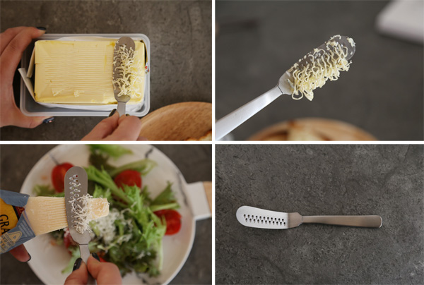 버터&amp;치즈나이프 / 그레이터 (위생적인 올 스테인 소재에 버터&amp;치즈를 편리하게!)